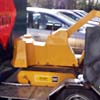 digger model on trailer